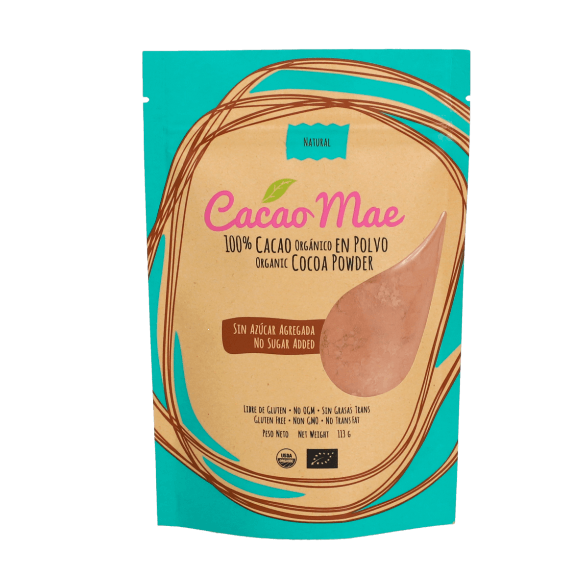 Cacao Mae En Polvo Orgánico 4 Oz Cacao Mae En Polvo Orgánico 4 Oz