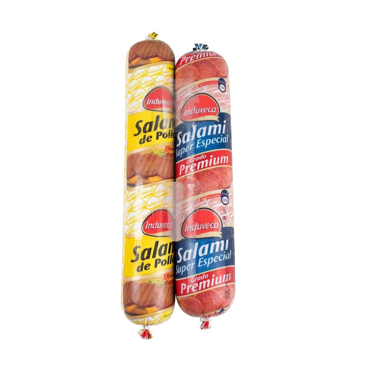 Combo Salami de Pollo + Salami Super Especial Induveca Combo Salami de Pollo + Salami Super Especial Induveca