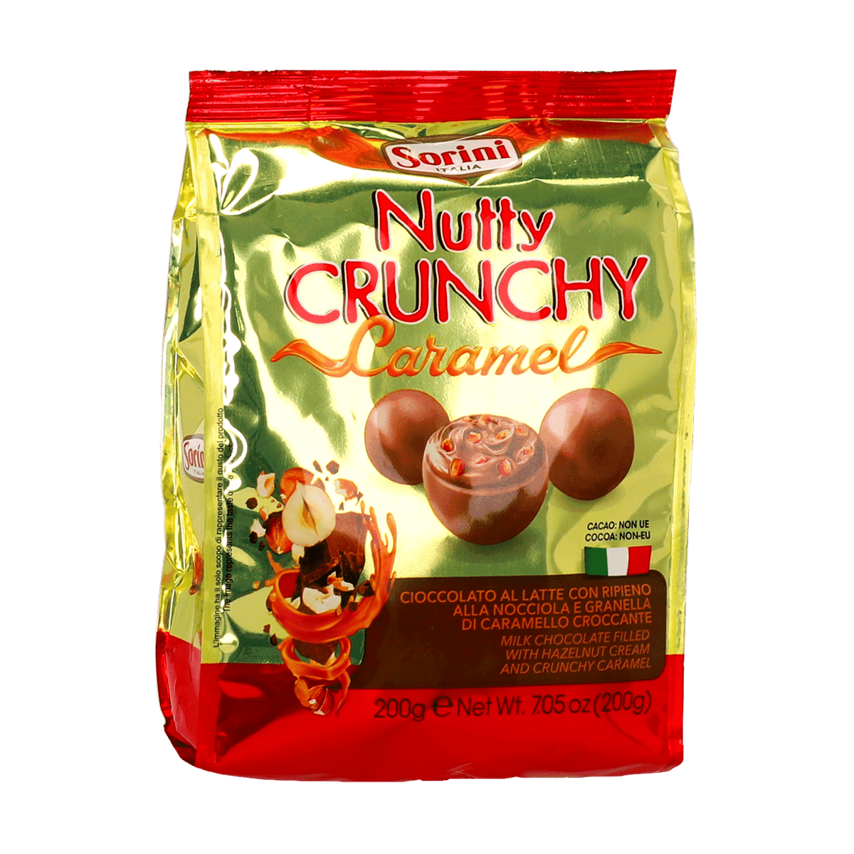 Chocolates Sorini Nutty Crunchy Caramel 200 Gramos Chocolates Sorini Nutty Crunchy Caramel 200 Gramos