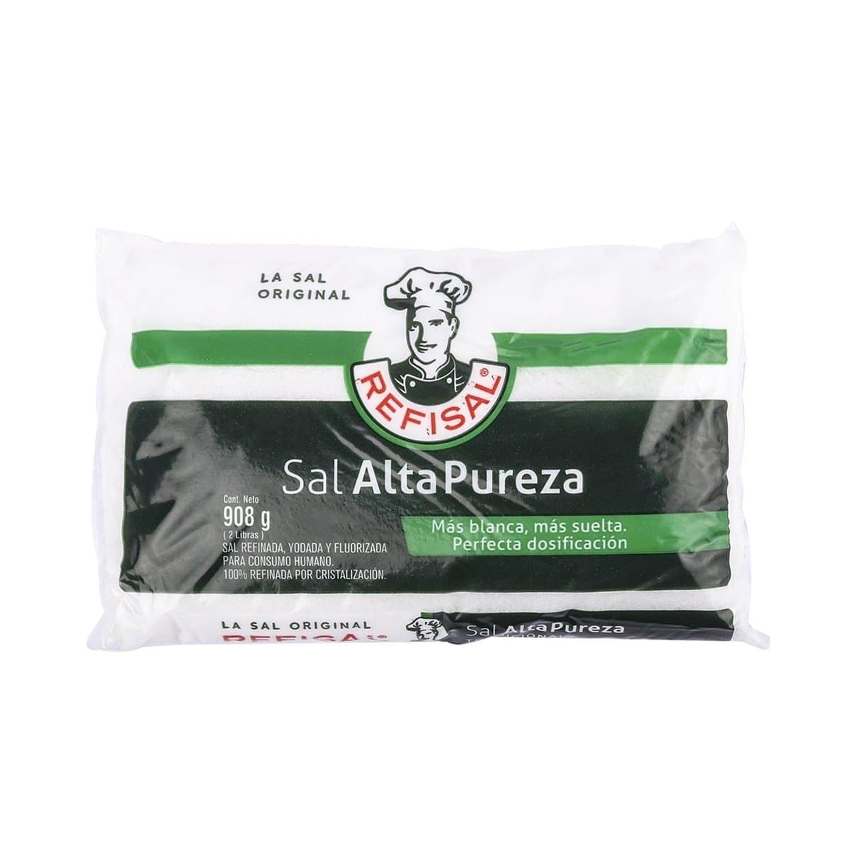 Sal Alta Pureza Refisal Funda 2 Lb Sal Alta Pureza Refisal Funda 2 Lb
