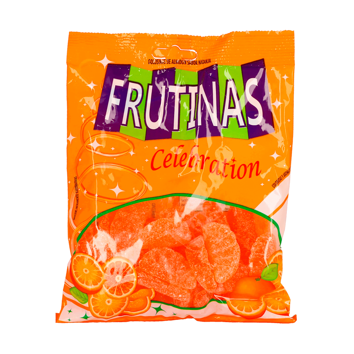 Gomitas de Naranja Frutinas 190 g Gomitas de Naranja Frutinas 190 g