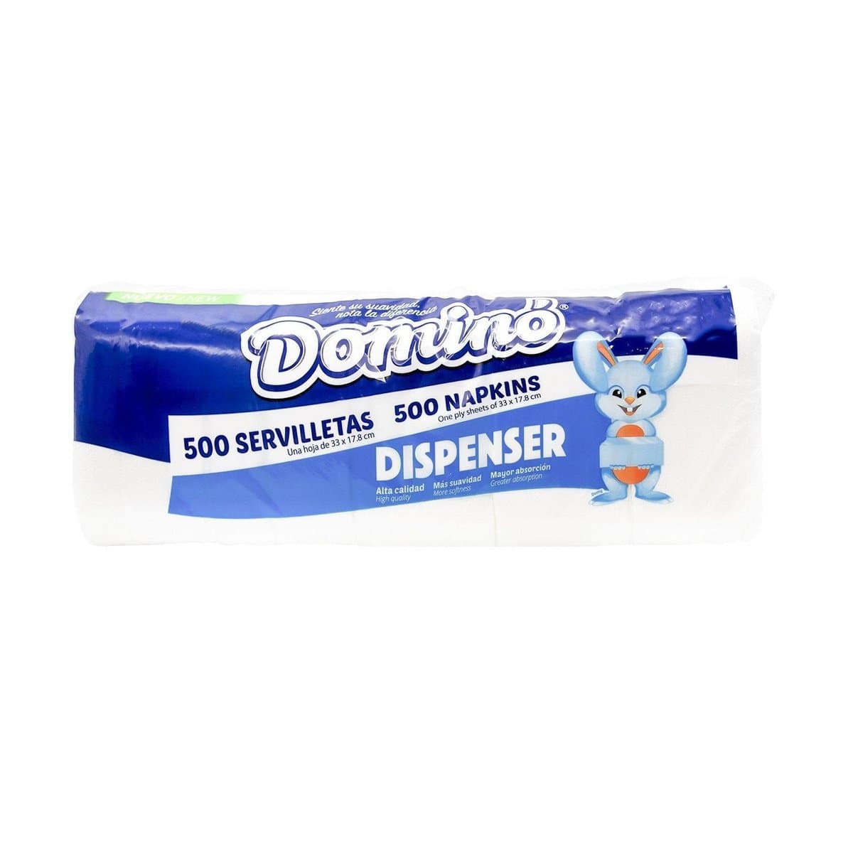 Servilletas Domino Tipo Dispenser Empaque 500 Uds Servilletas Domino Tipo Dispenser Empaque 500 Uds