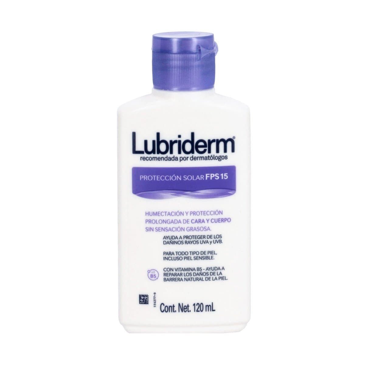 Crema Lubriderm Protección Solar FPS15 120ml Crema Lubriderm Protección Solar FPS15 120ml