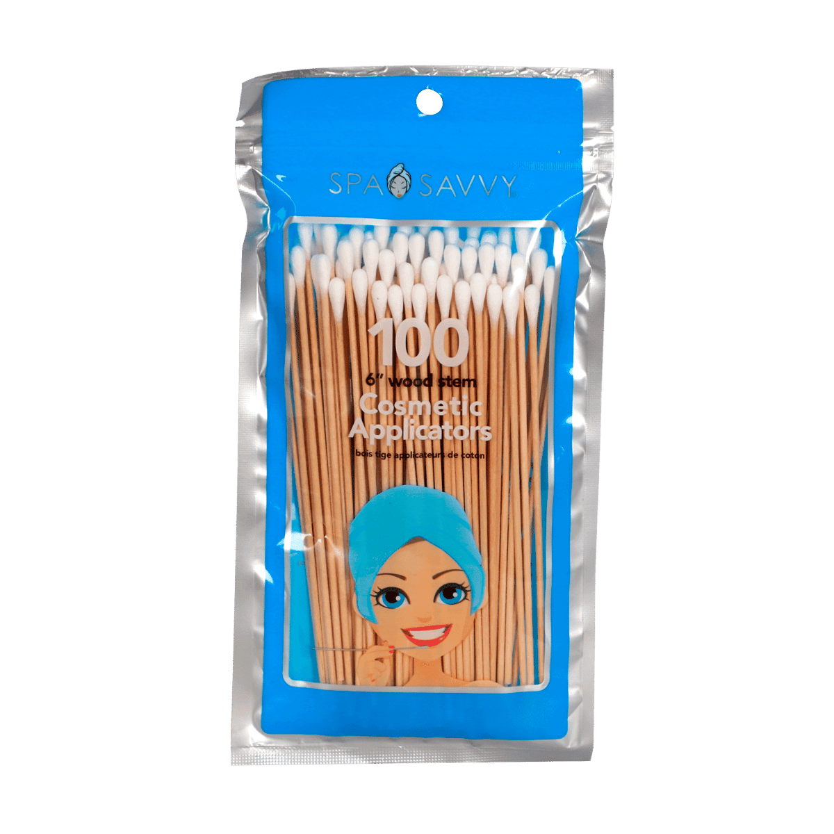 Aplicador Cosmético Spa Savvy R/502 100 piezas Aplicador Cosmético Spa Savvy R/502 100 piezas