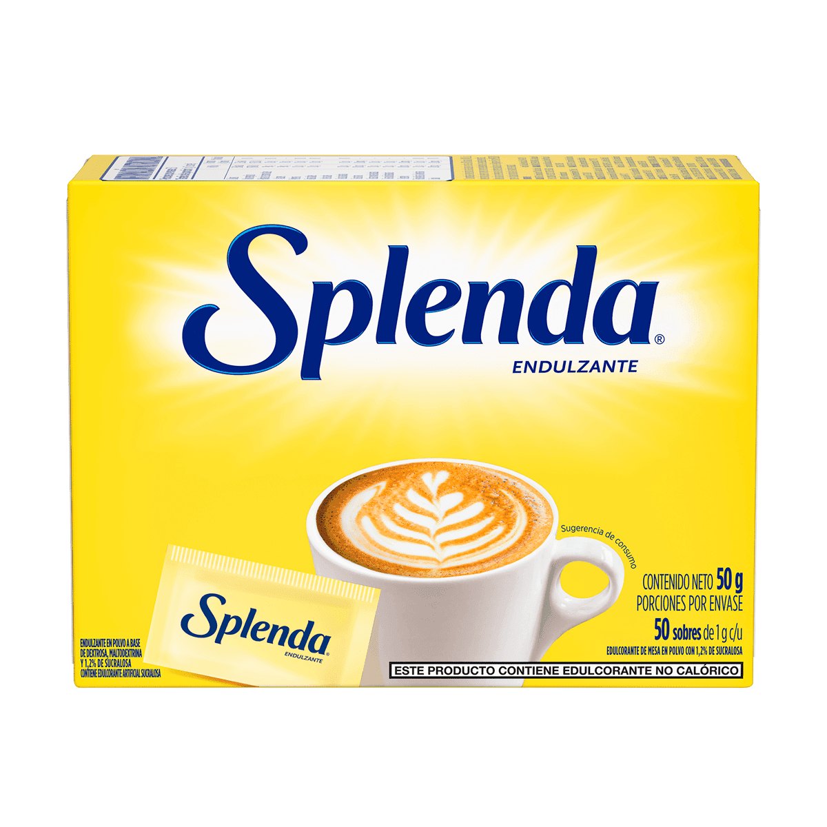 Edulcorante Splenda 50 Sobres Edulcorante Splenda 50 Sobres