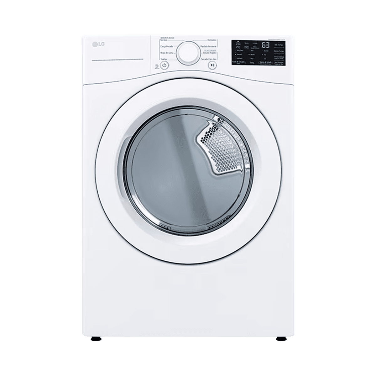 Secadora LG 25 kg Carga Frontal M/DF50WV2S6WE Secadora LG 25 kg Carga Frontal M/DF50WV2S6WE