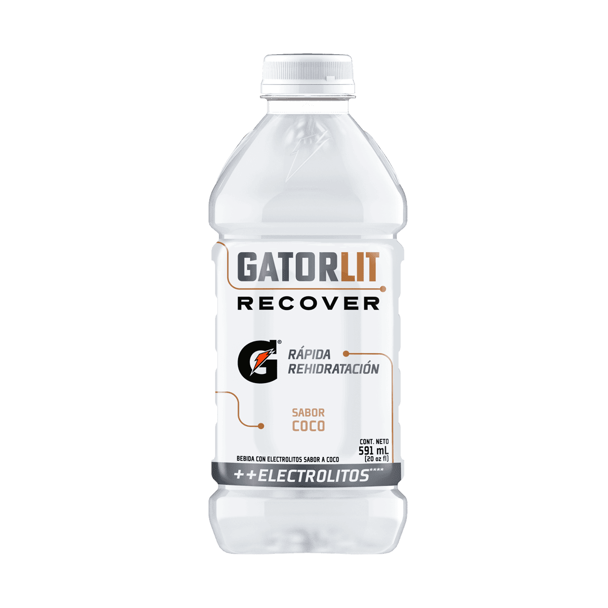Bebida Hidratante GATORLIT Sabor A Coco 20 oz Bebida Hidratante GATORLIT Sabor A Coco 20 oz