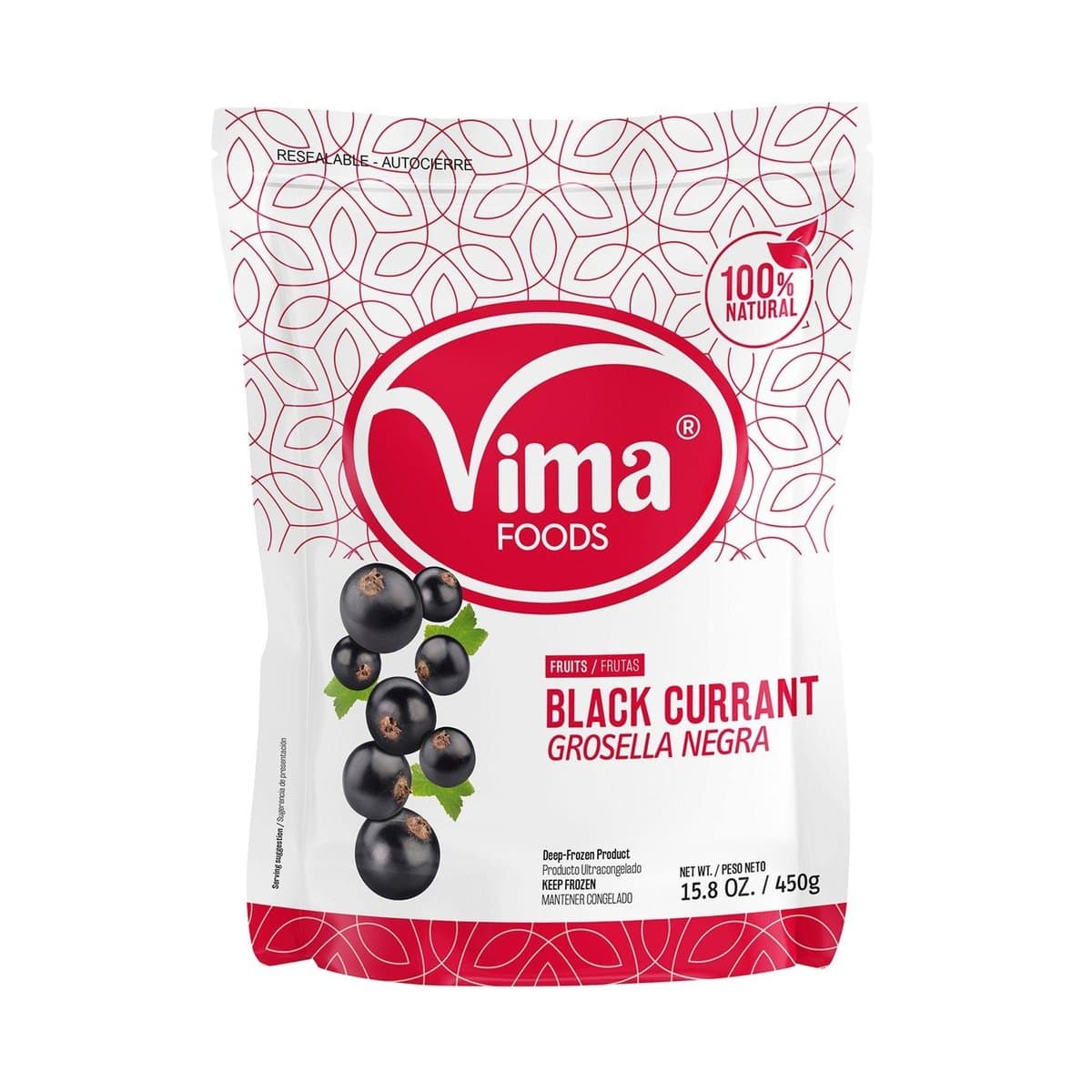 Grosellas Negras Vima Congeladas 450 g Grosellas Negras Vima Congeladas 450 g
