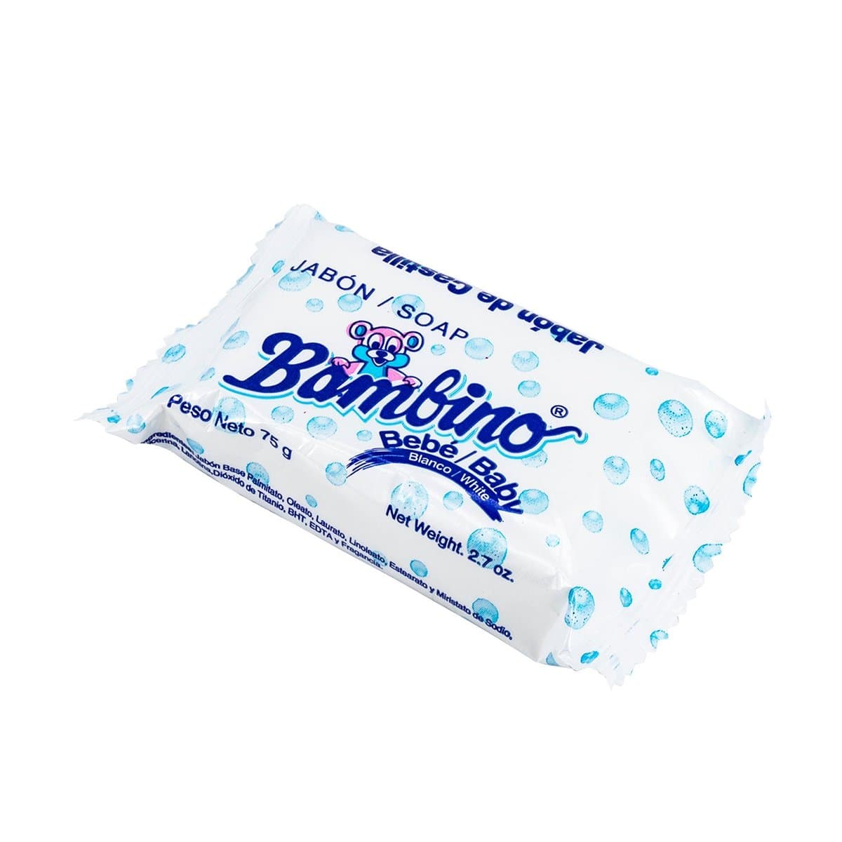 Jabón Blanco Bambino 2.7 Oz Jabón Blanco Bambino 2.7 Oz