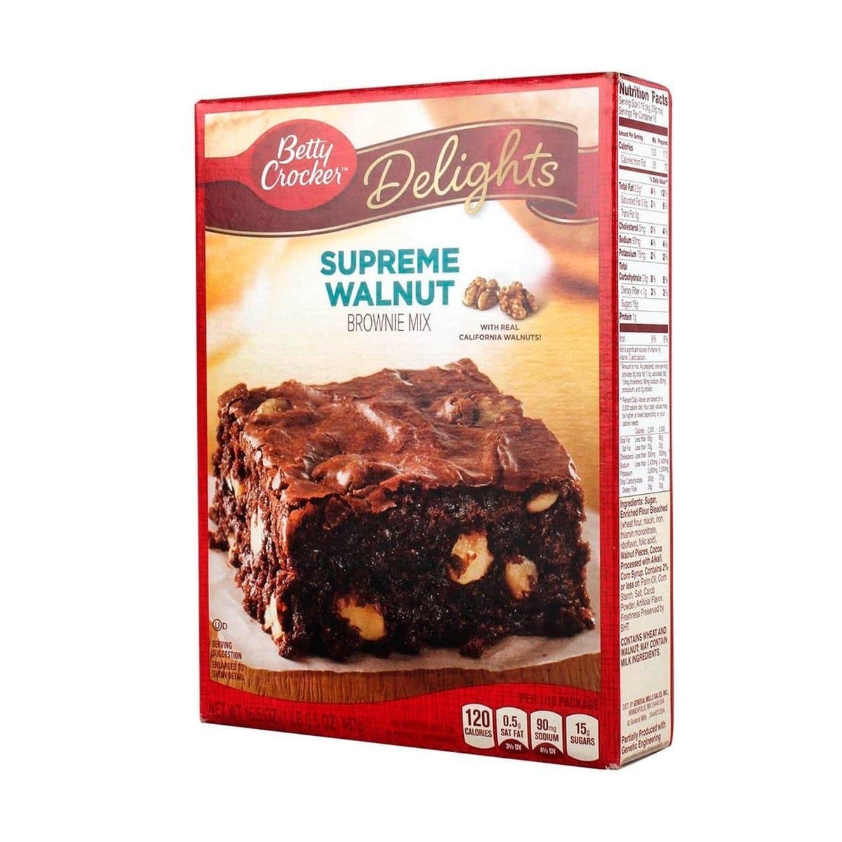 Mezcla Para Pastel Betty Crocker Brownie Con Nueces 16 Oz Mezcla Para Pastel Betty Crocker Brownie Con Nueces 16 Oz