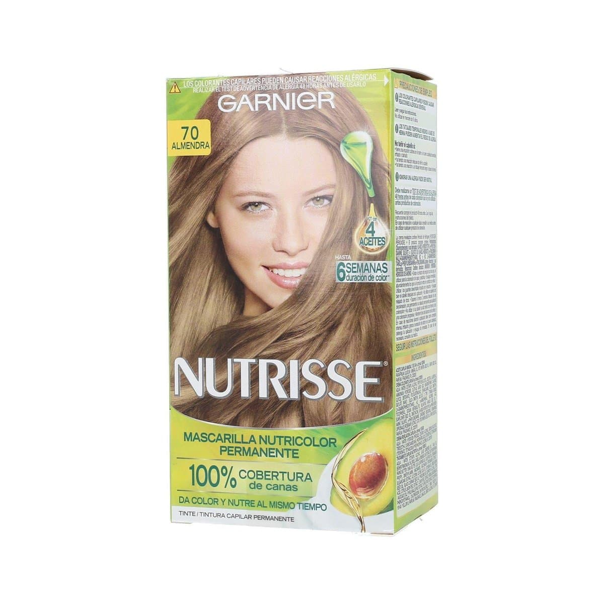 Tinte Garnier Nutrisse Almendra 70 Tinte Garnier Nutrisse Almendra 70