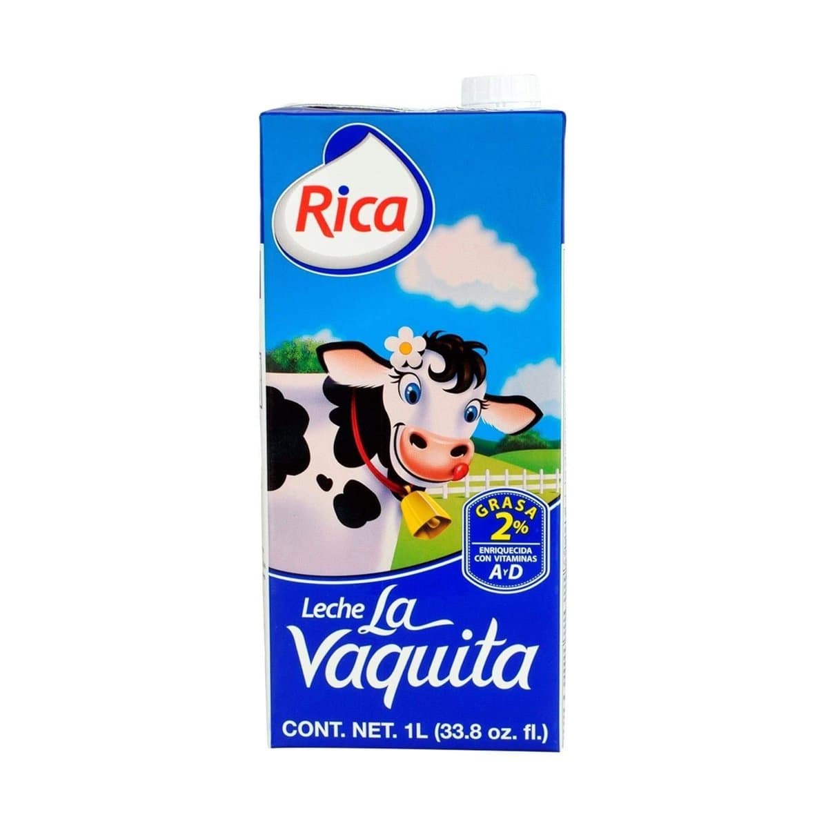 Leche La Vaquita 2% Grasa 1 Lt Leche La Vaquita 2% Grasa 1 Lt