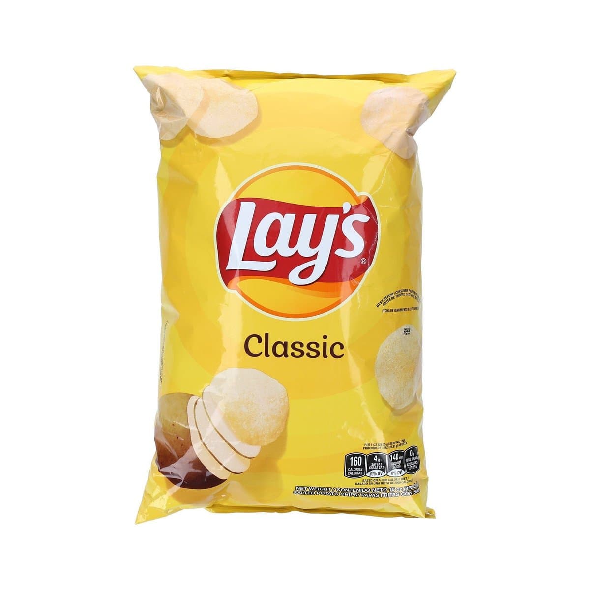 Papitas Lay's Clásicas Large Bag 425 g Papitas Lay's Clásicas Large Bag 425 g