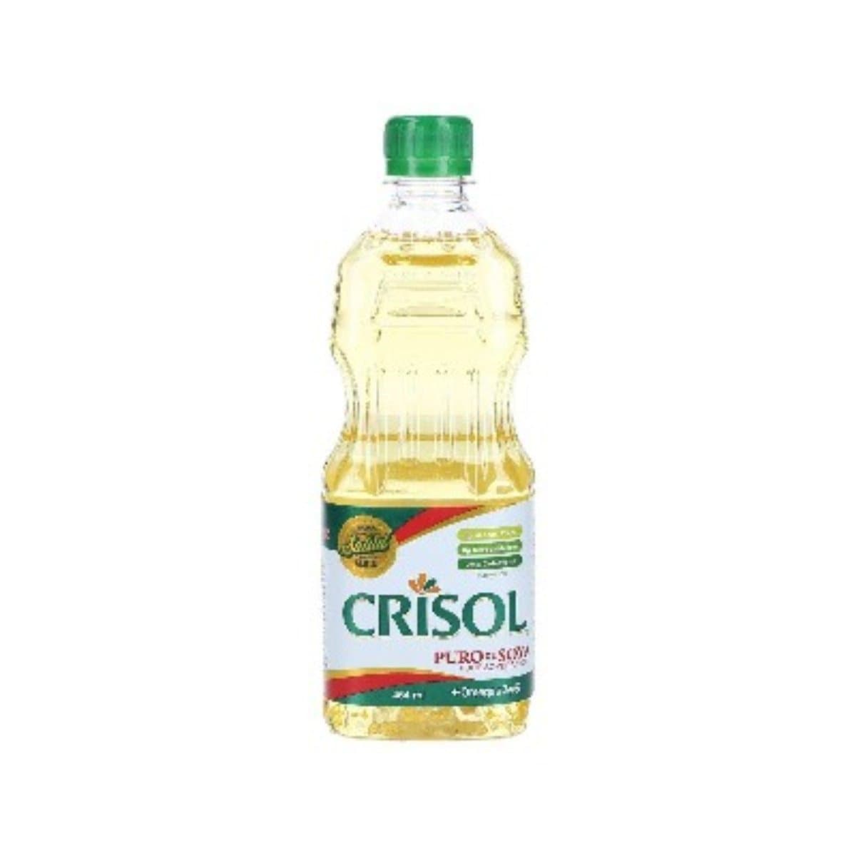 Aceite de Soya Puro Crisol Enriquecido 464ml Aceite de Soya Puro Crisol Enriquecido 464ml