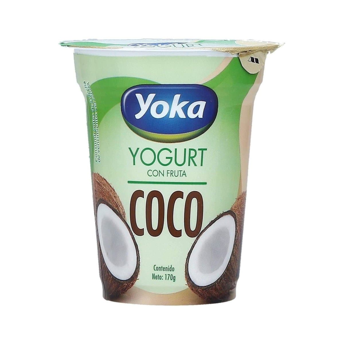 Yogurt De Coco Yoka Con Fruta 6 Oz Yogurt De Coco Yoka Con Fruta 6 Oz