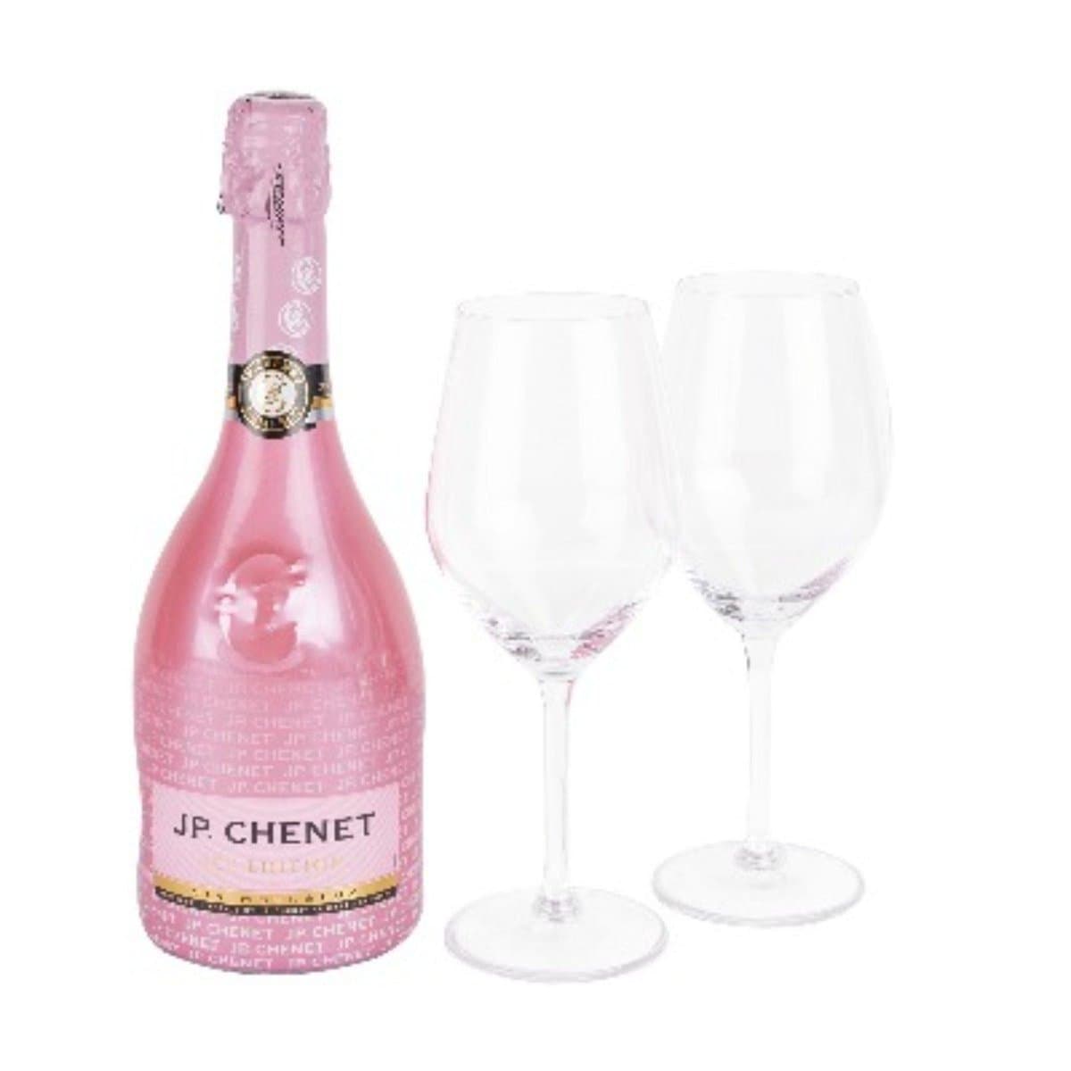 Vino Rosado JP Chenet Ice Rose 750ml 2 Copas Francia Vino Rosado JP Chenet Ice Rose 750ml 2 Copas Francia