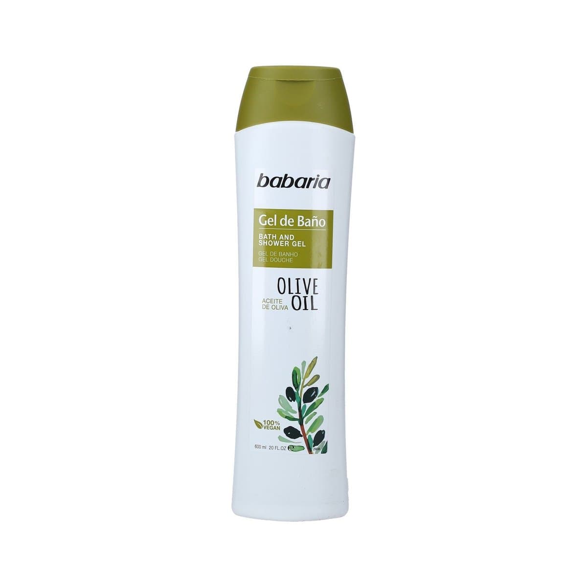 Gel De Baño Babaria Aceite De Oliva 600ml Gel De Baño Babaria Aceite De Oliva 600ml