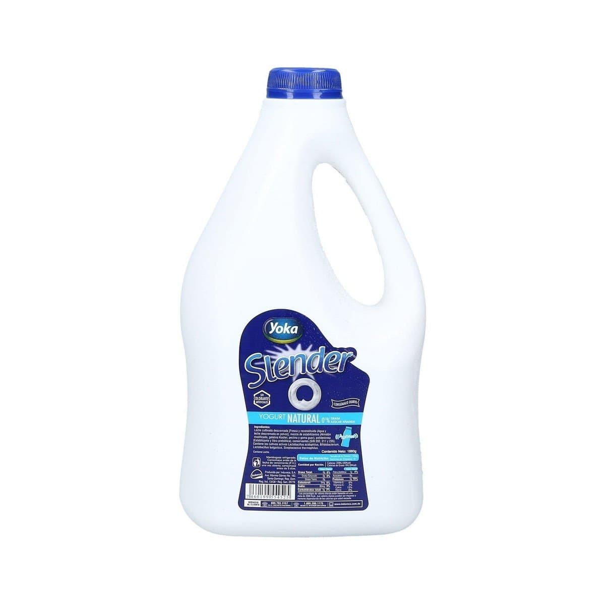 Yogurt Natural Yoka Slender ½ gL Yogurt Natural Yoka Slender ½ gL