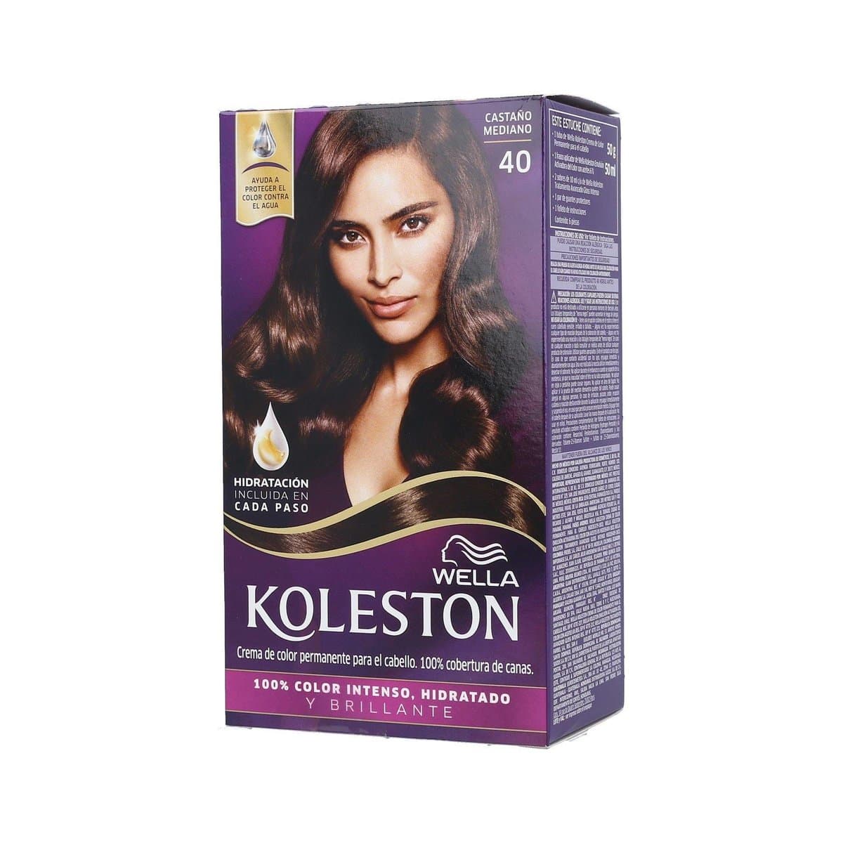 Tinte Permanente Koleston Castaño Mediano 40 Tinte Permanente Koleston Castaño Mediano 40