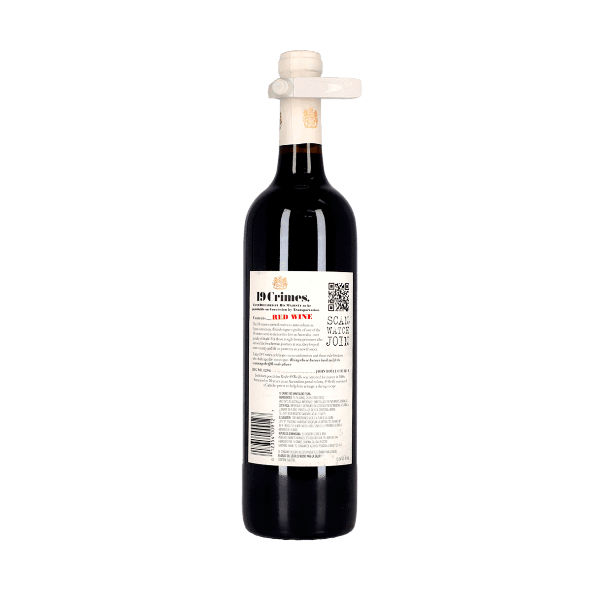 Vino Tinto 19 Crimes 700 ml Vino Tinto 19 Crimes 700 ml