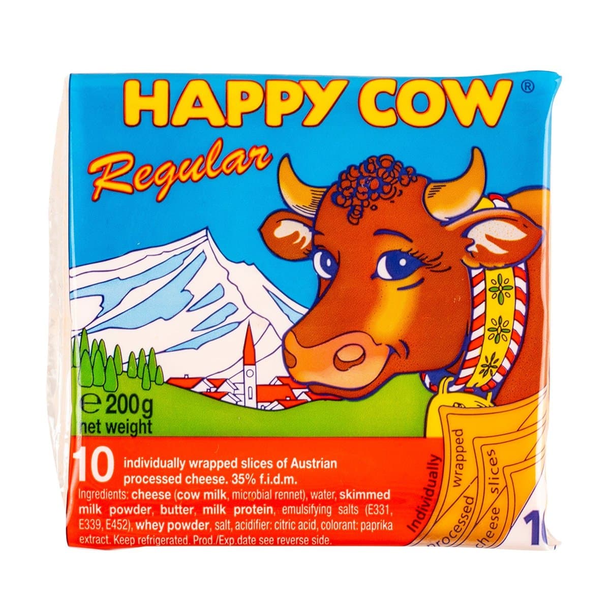 Queso Happy Cow regular 200 g Queso Happy Cow regular 200 g