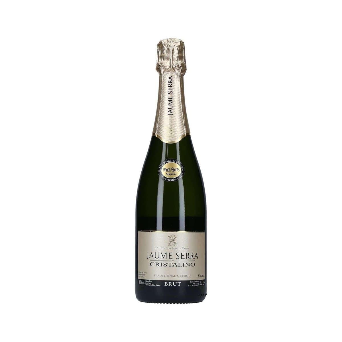 Vino Espumoso Cristalino Jaume Serra Cava Brut 750ml Espana Vino Espumoso Cristalino Jaume Serra Cava Brut 750ml Espana