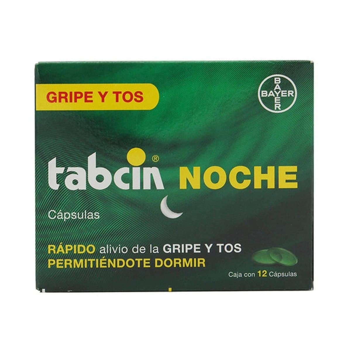 Antigripal Tabcin Noche Gripe y Tos Liqui-Gel 12 Capsulas Antigripal Tabcin Noche Gripe y Tos Liqui-Gel 12 Capsulas