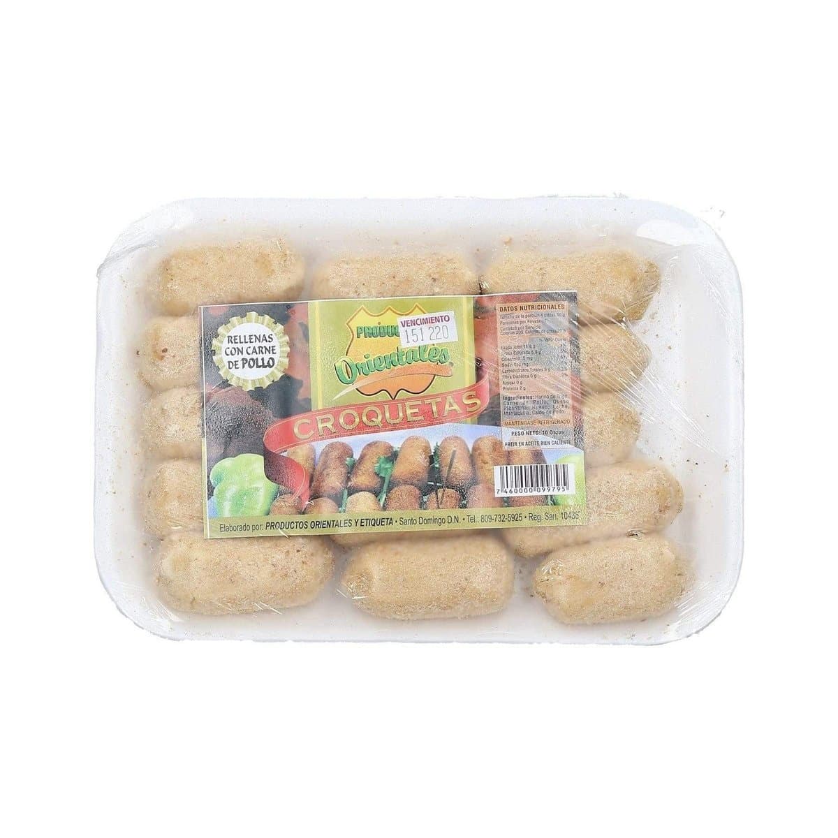 Croquetas Rellenas De Pollo Productos Orientales 10 Oz Croquetas Rellenas De Pollo Productos Orientales 10 Oz