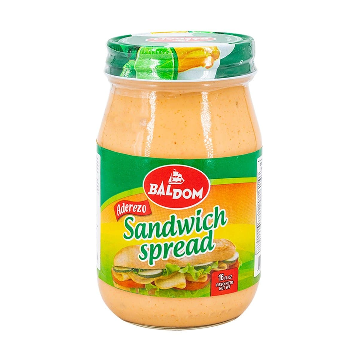 Aderezo Baldón Sandwich 16 Oz Aderezo Baldón Sandwich 16 Oz