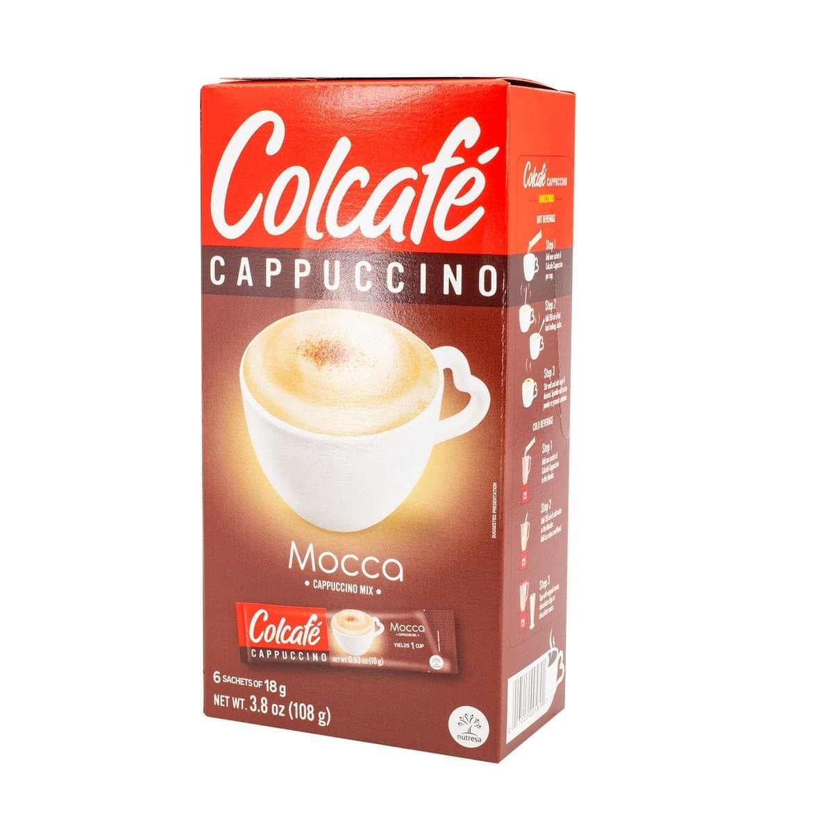 Café Cappucino Colcafé Mocca 6 uds Café Cappucino Colcafé Mocca 6 uds