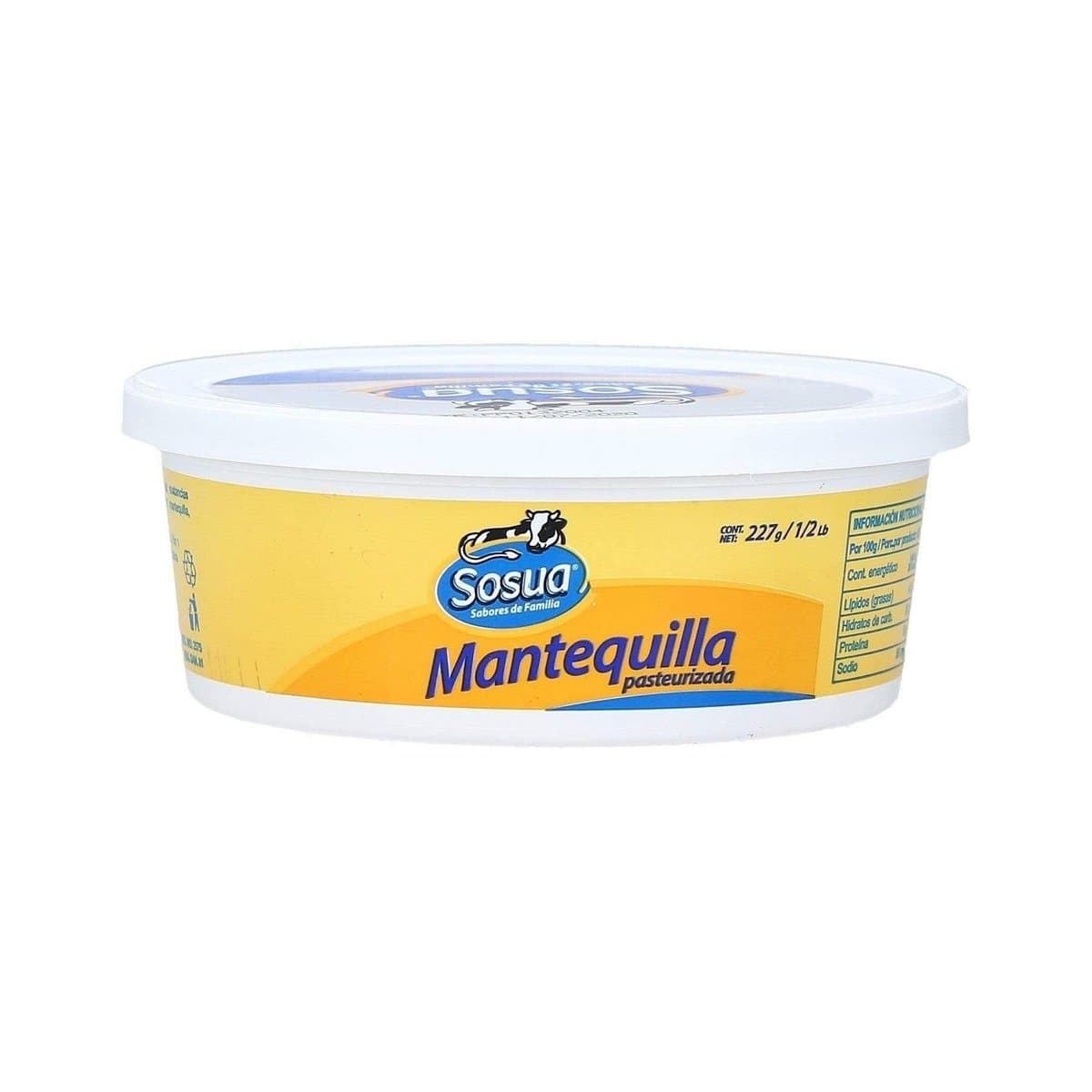 Mantequilla Sosua en Tarro con Sal 277g Mantequilla Sosua en Tarro con Sal 277g