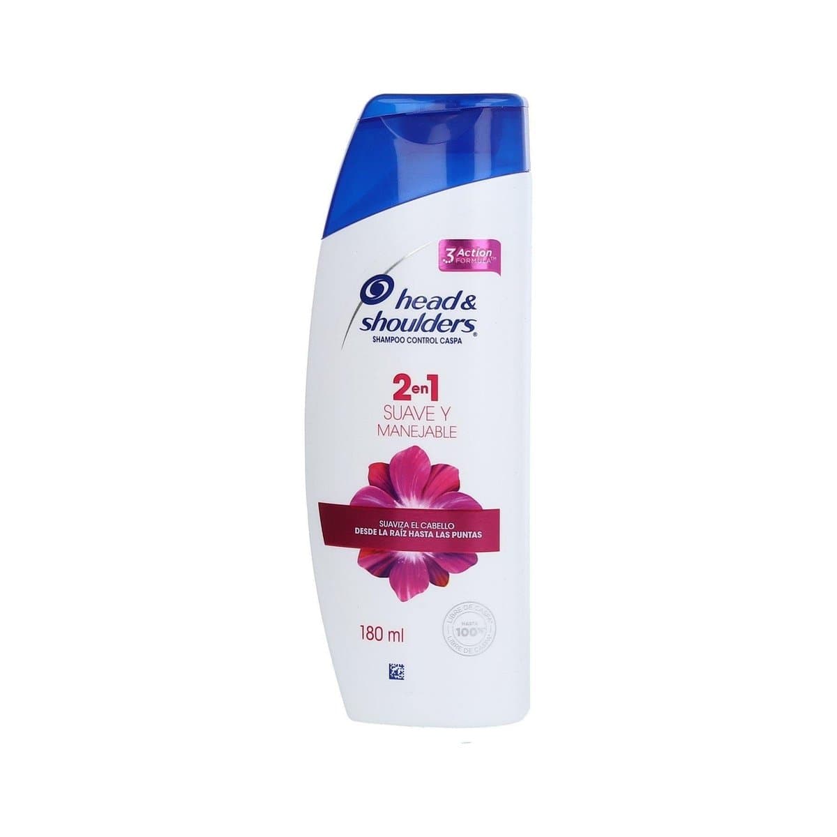 Shampoo Control Caspa Head & Shoulders Suave y Manejable 2 en 1 180 ml Shampoo Control Caspa Head & Shoulders Suave y Manejable 2 en 1 180 ml
