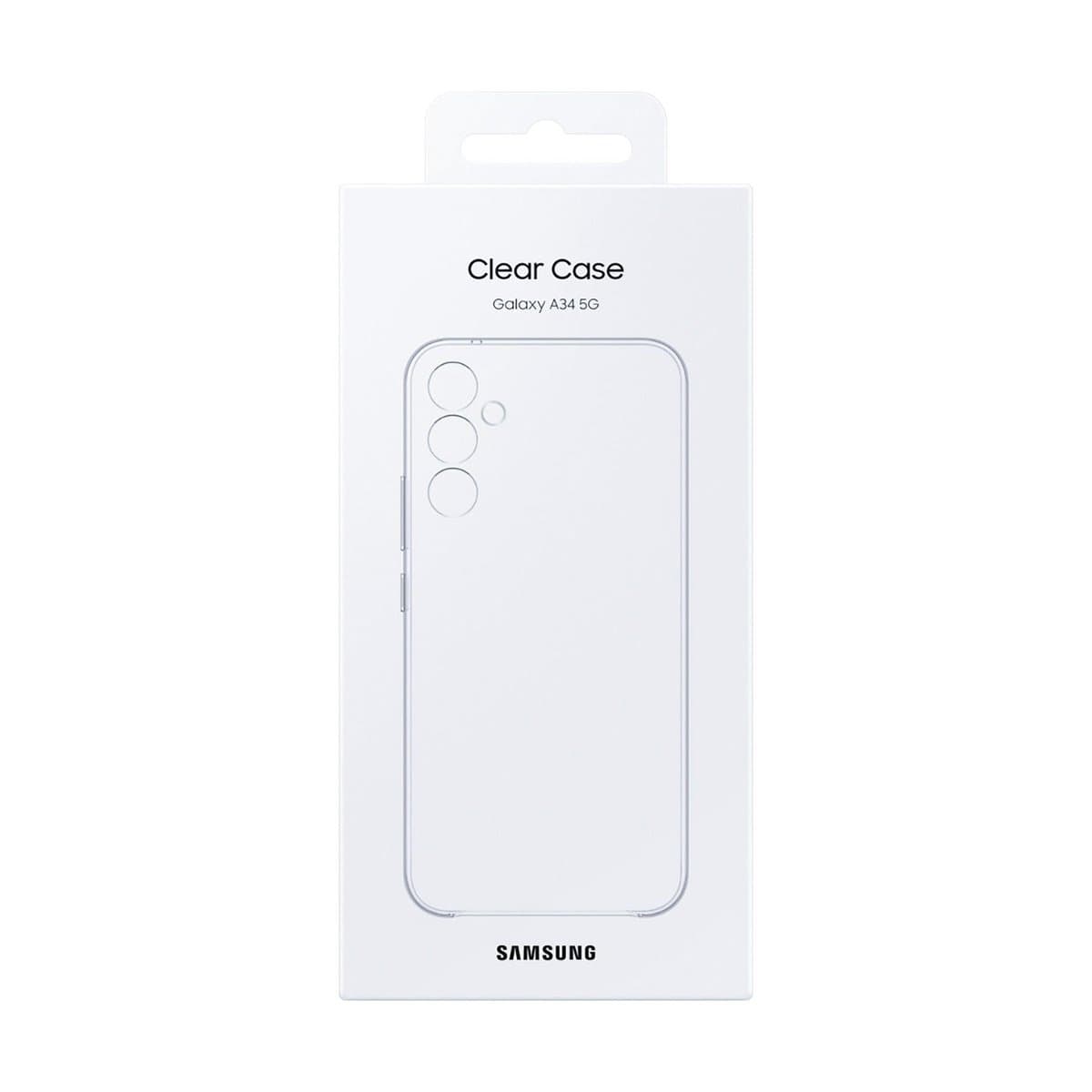 Cover Samsung Transparente A34 5G M/EFQA346CTEGW Cover Samsung Transparente A34 5G M/EFQA346CTEGW