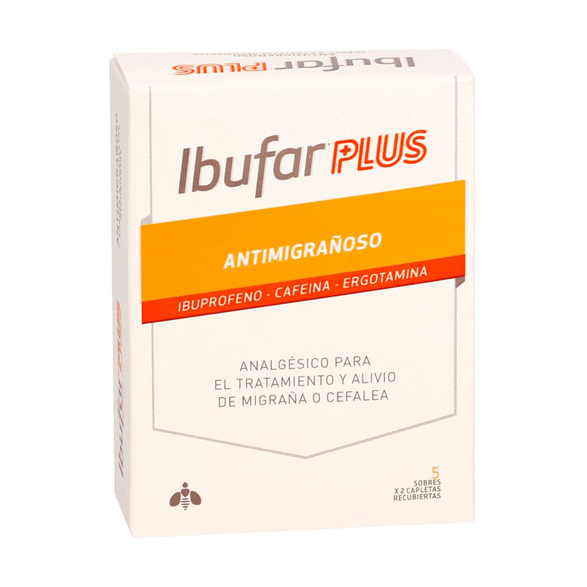 Ibufar Plus Antimigrañoso 10 Tabletas Ibufar Plus Antimigrañoso 10 Tabletas