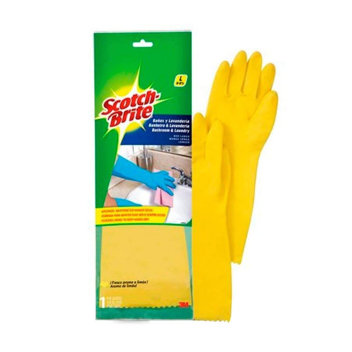 Guantes ScotchBrite Grande 2 und Guantes ScotchBrite Grande 2 und