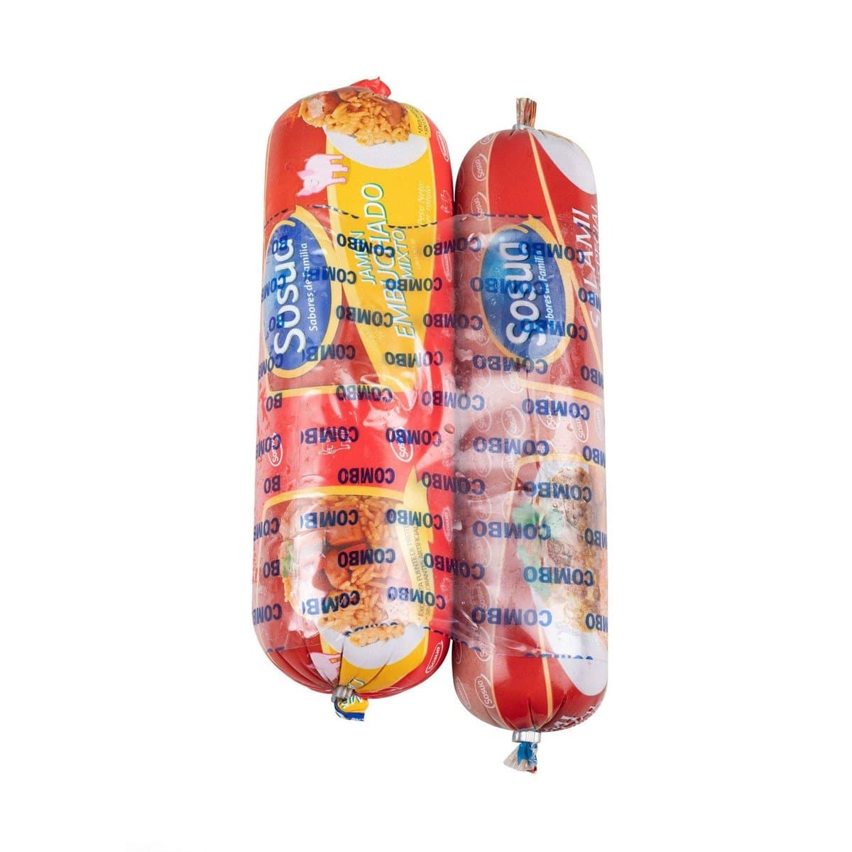 Combo Jamón Embuchado Mixto 2.5 Lb + Salami Super Especial 1.5 Lb Combo Jamón Embuchado Mixto 2.5 Lb + Salami Super Especial 1.5 Lb