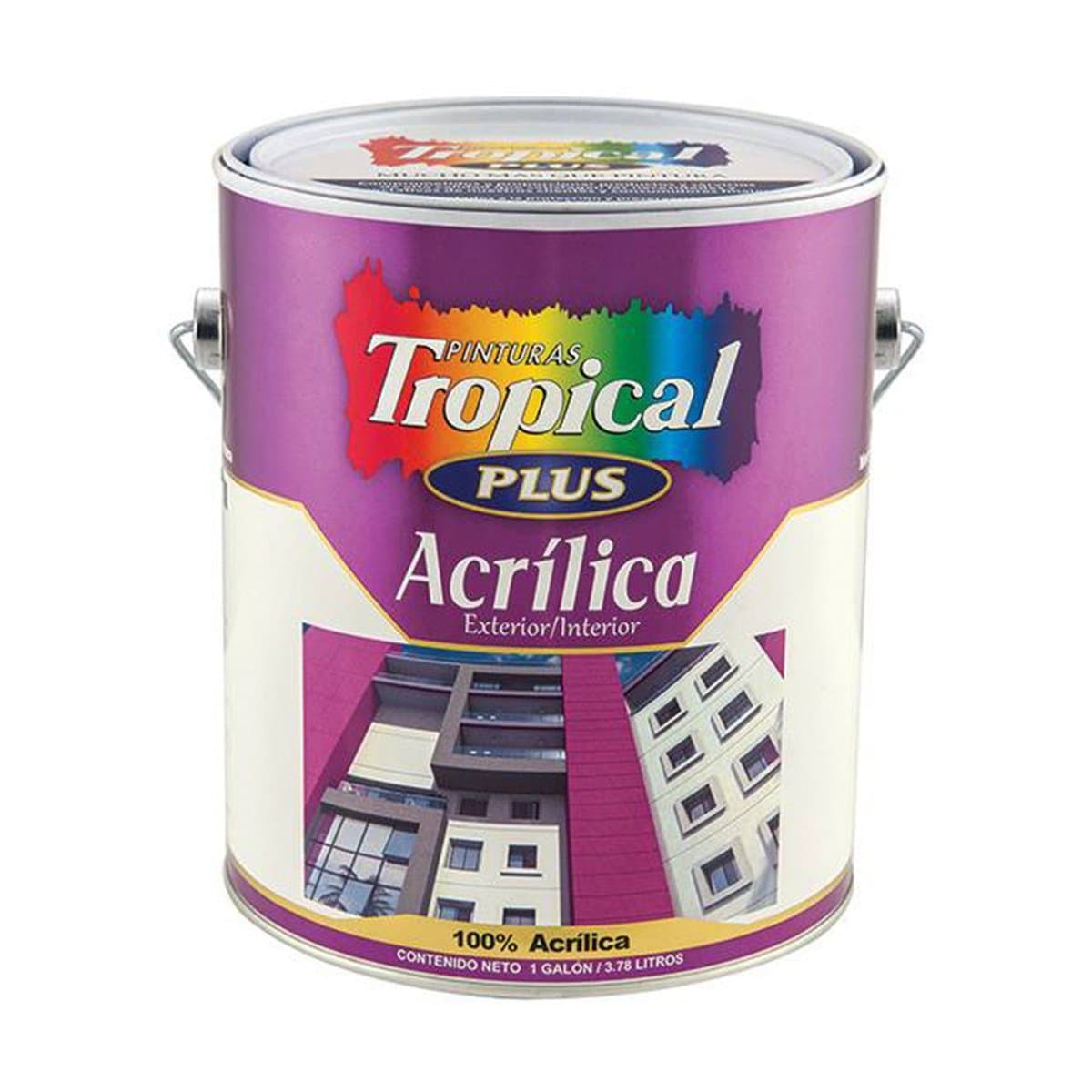 Pinturas Tropical Acrilica Suaves 1 Galón Pinturas Tropical Acrilica Suaves 1 Galón
