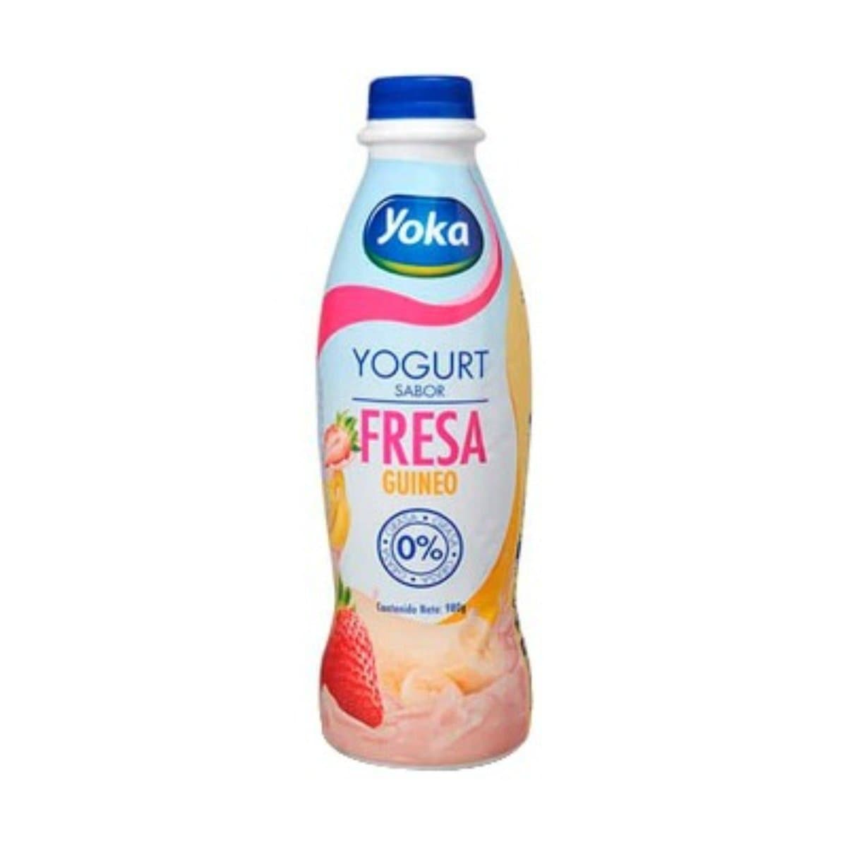 Yogurt De Fresa & Guineo Yoka Sin Grasa 32 Oz Yogurt De Fresa & Guineo Yoka Sin Grasa 32 Oz