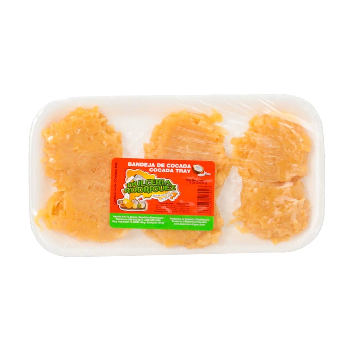Bandeja de Dulce Cocada Dulceria Rodriguez 8oz Bandeja de Dulce Cocada Dulceria Rodriguez 8oz